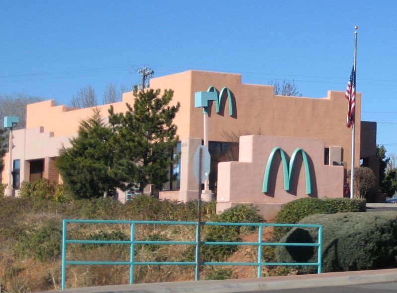 Blue McDonald's Sedona 2