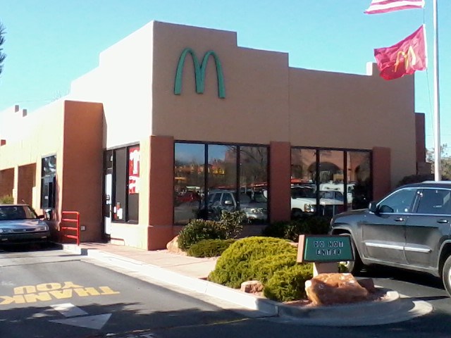 Blue McDonald's Sedona 5