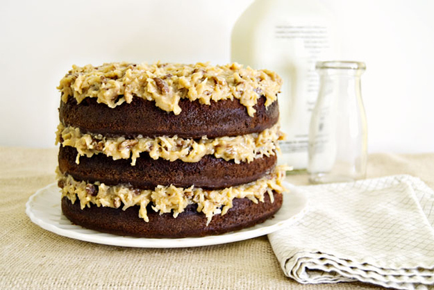 German chocolate cake