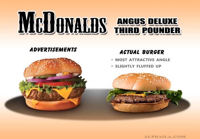 McDonalds - Angus Deluxe Third Pounder