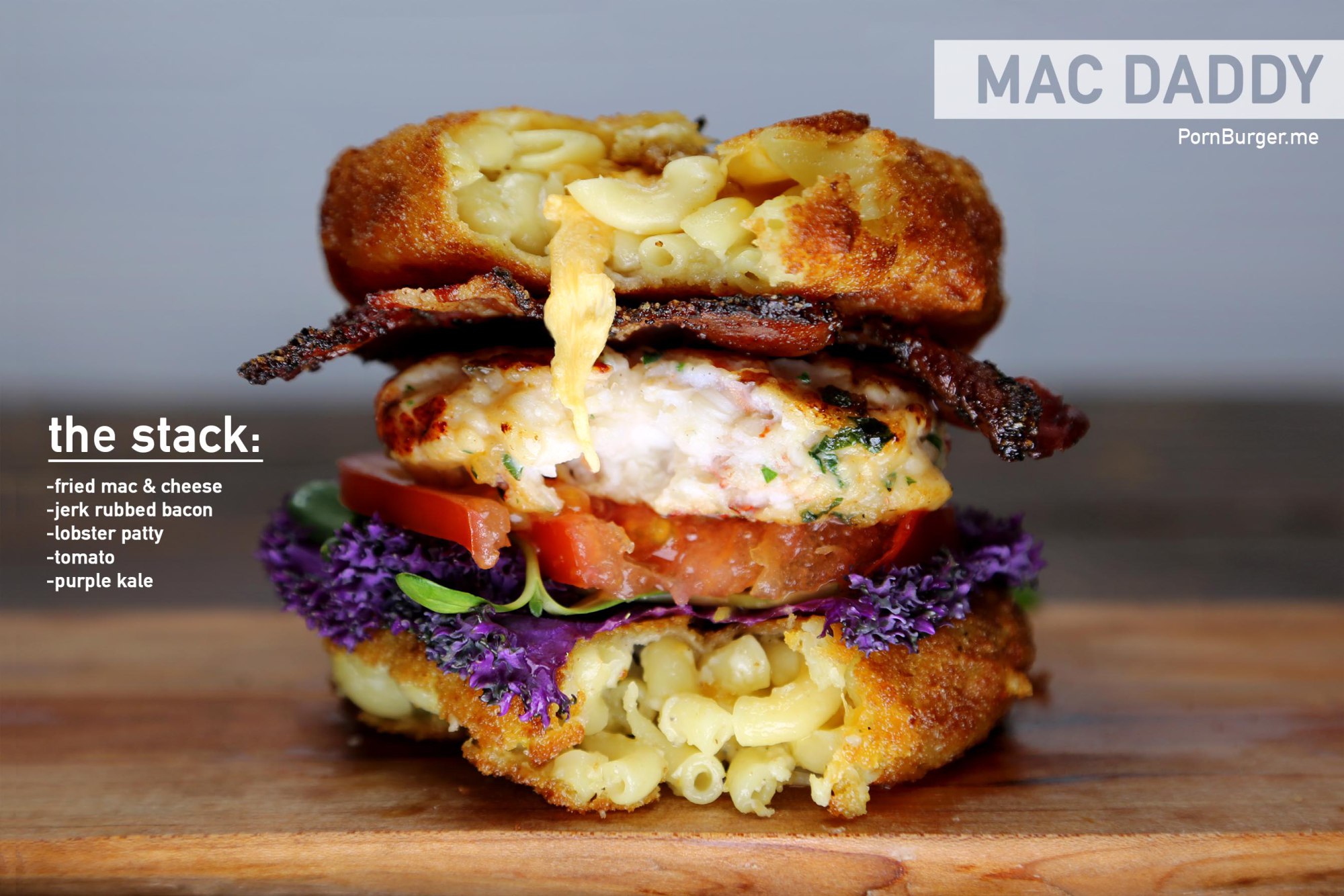 The Mac Daddy Burger