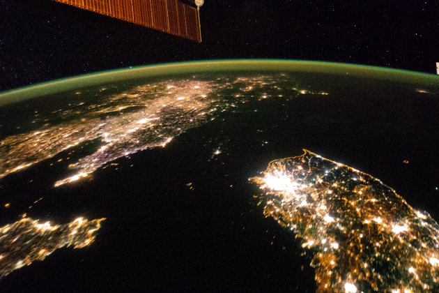 north-korea-night