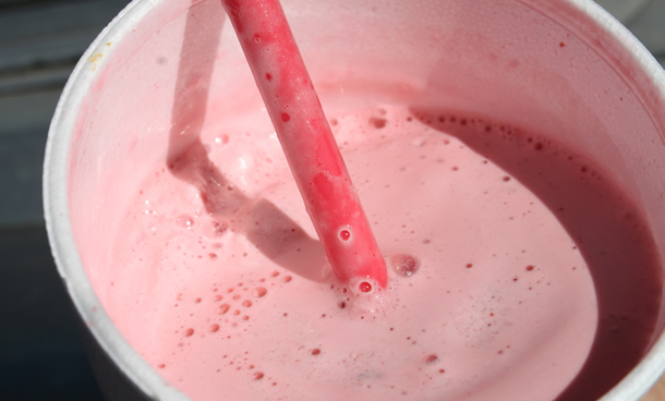 McDonald's Strawberry Shake