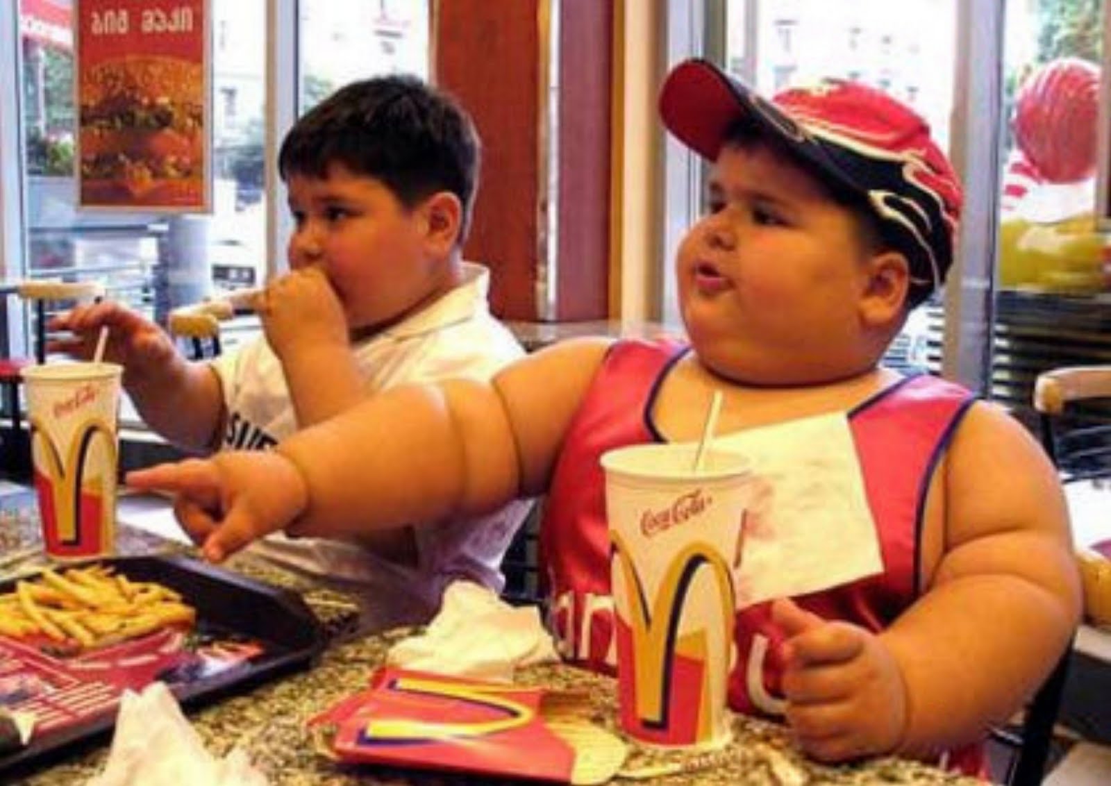 McDonald's fat children