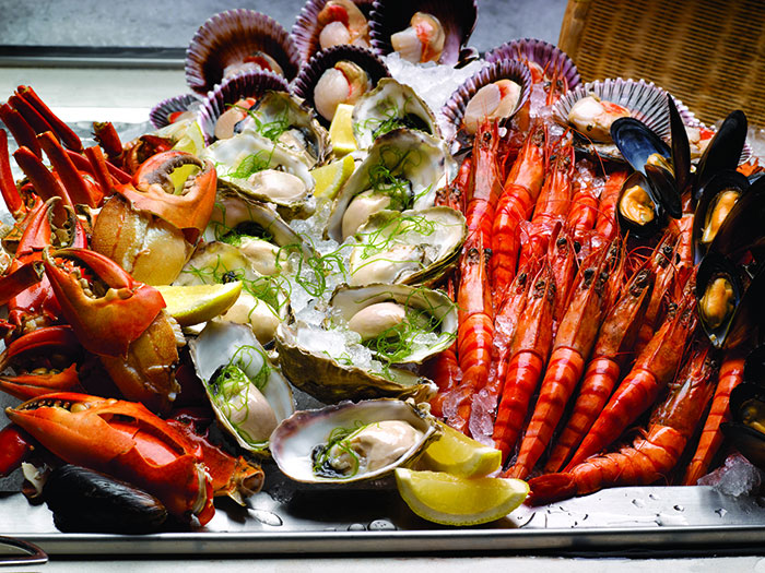 Seafood-buffet