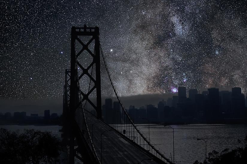 Viralscape Cities Without Lights - 3. San Franscisco