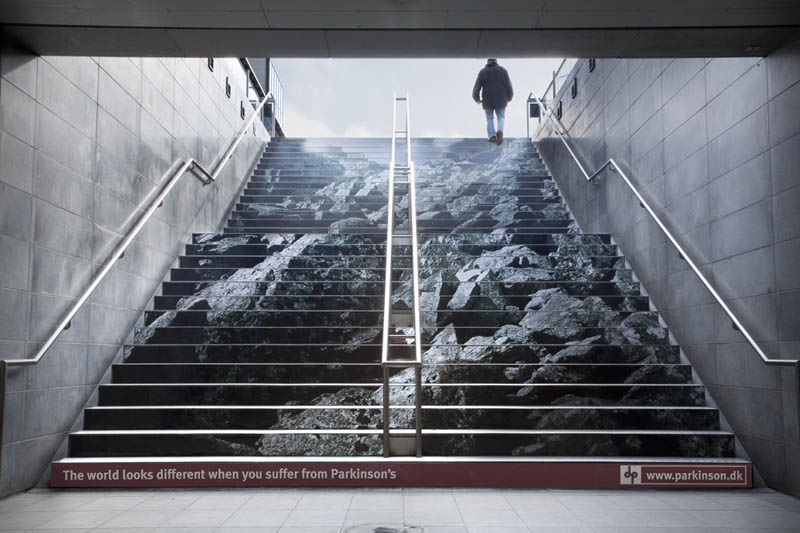 staircase-sticker-for-parkinsons-makes-it-look-like-you-are-climbing-a-mountain