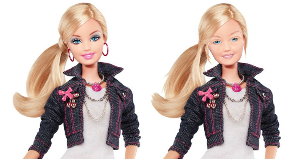 Barbie Without Her Makeup