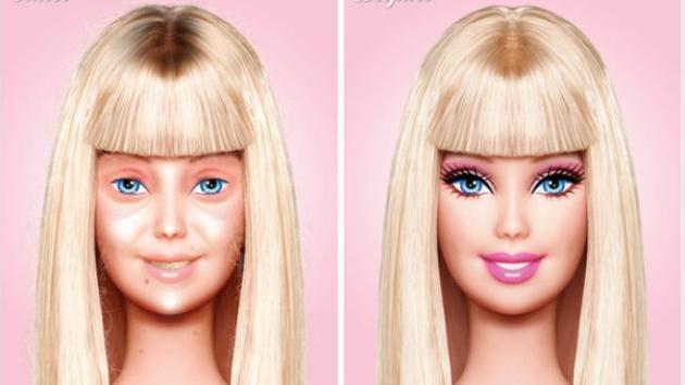 Barbie Without Makeup