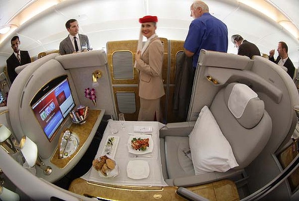 Emirates First Class Suite On A380