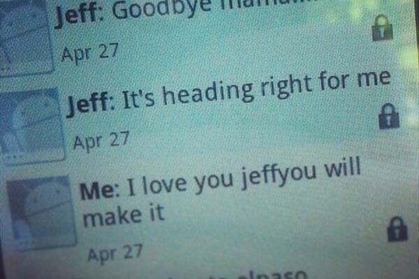 Jeffrey Hunter's Final Texts (1)