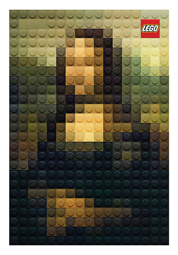 LEGO Version Of Famous Painting (1)