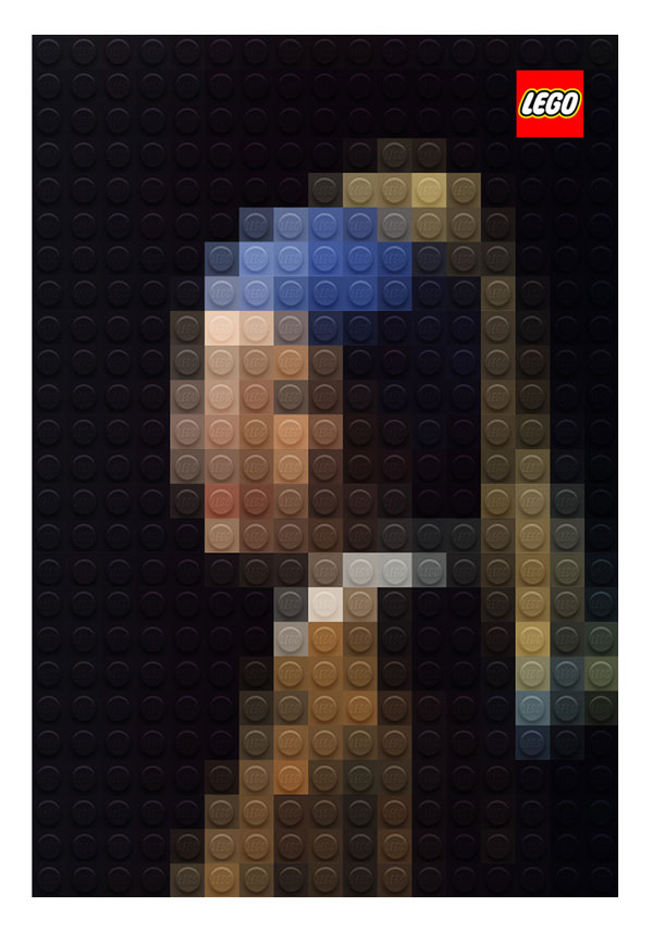 LEGO Version Of Famous Painting (2)