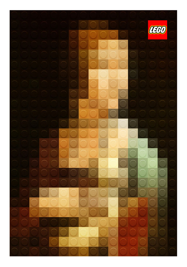 LEGO Version Of Famous Painting (5)