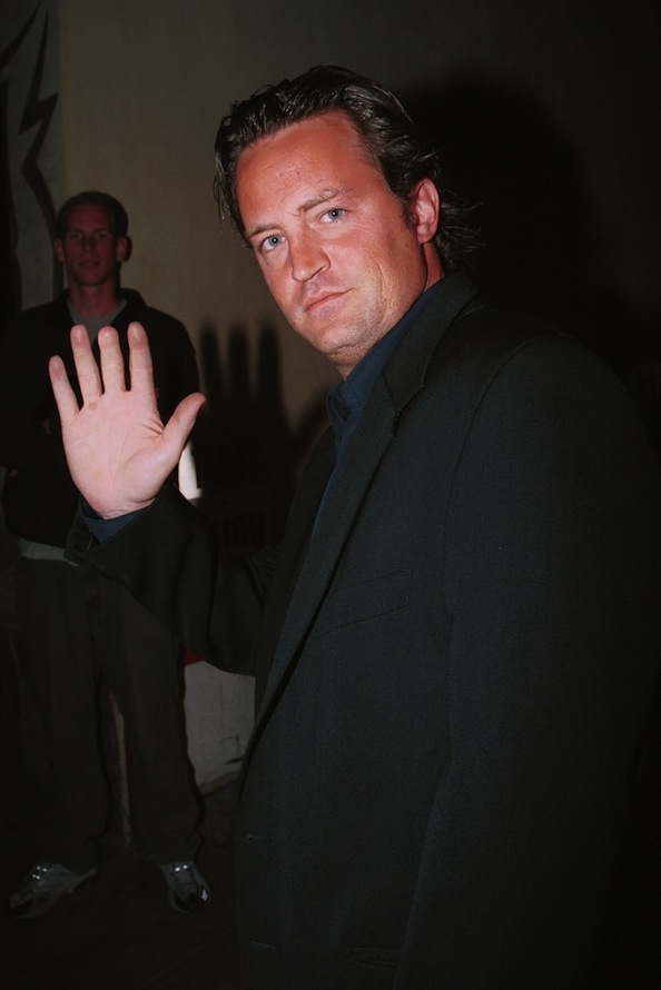 Matthew Perry's finger