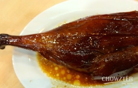 Roast goose from Yat Lok in Hong Kong