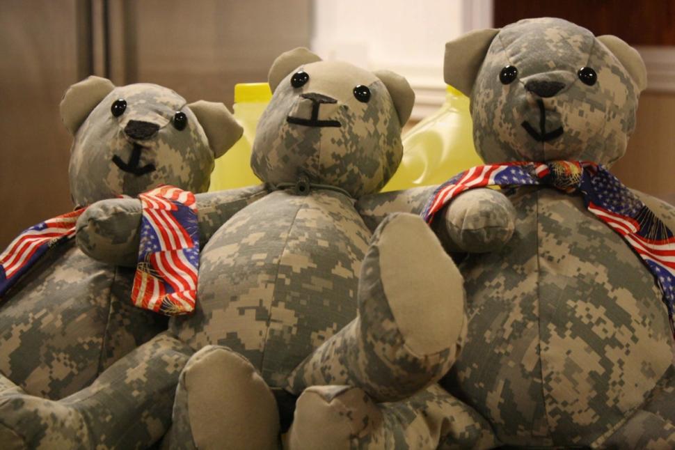 Teddy Bear Made Of Soldier's Uniform (2)