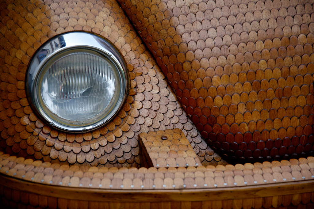 Wooden Volkswagen Beetle (5)