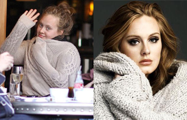 Adele Without Makeup