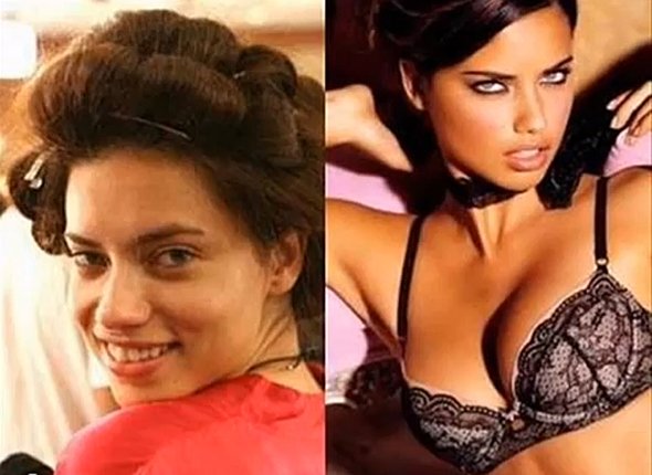 Adriana Lima Without Makeup