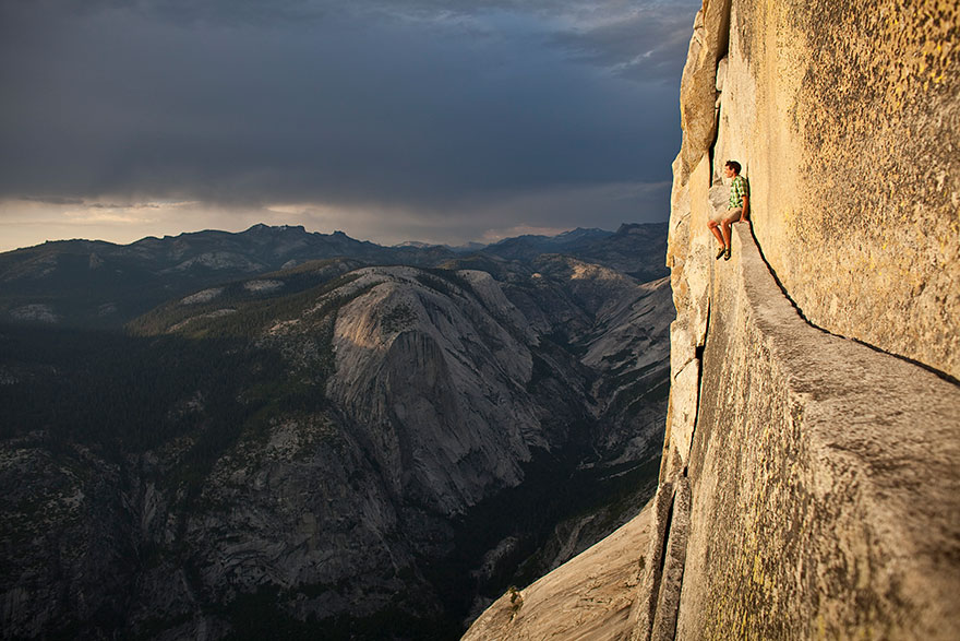 Balancing On The Edge At Yosemite