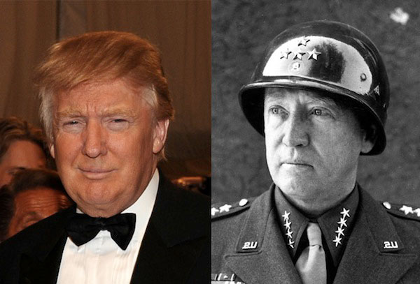 Donald Trump Looks like George Patton