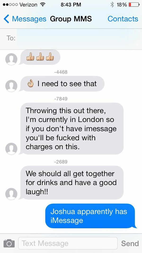 This Guy Sent A Mass Text To 32 Tinder Matches At Once And Got Owned In