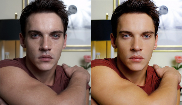 Jonathan Rhys Meyers Before & After Photoshop