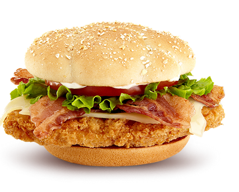 Premium Crispy Chicken Club Sandwich