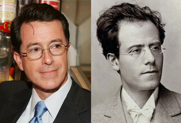 Stephen Colbert Looks Like Gustav Mahler