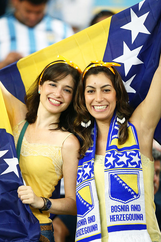 66 Beautiful Football Fans Spotted At The World Cup World Cup Hot Bosnian Girls Viralscape