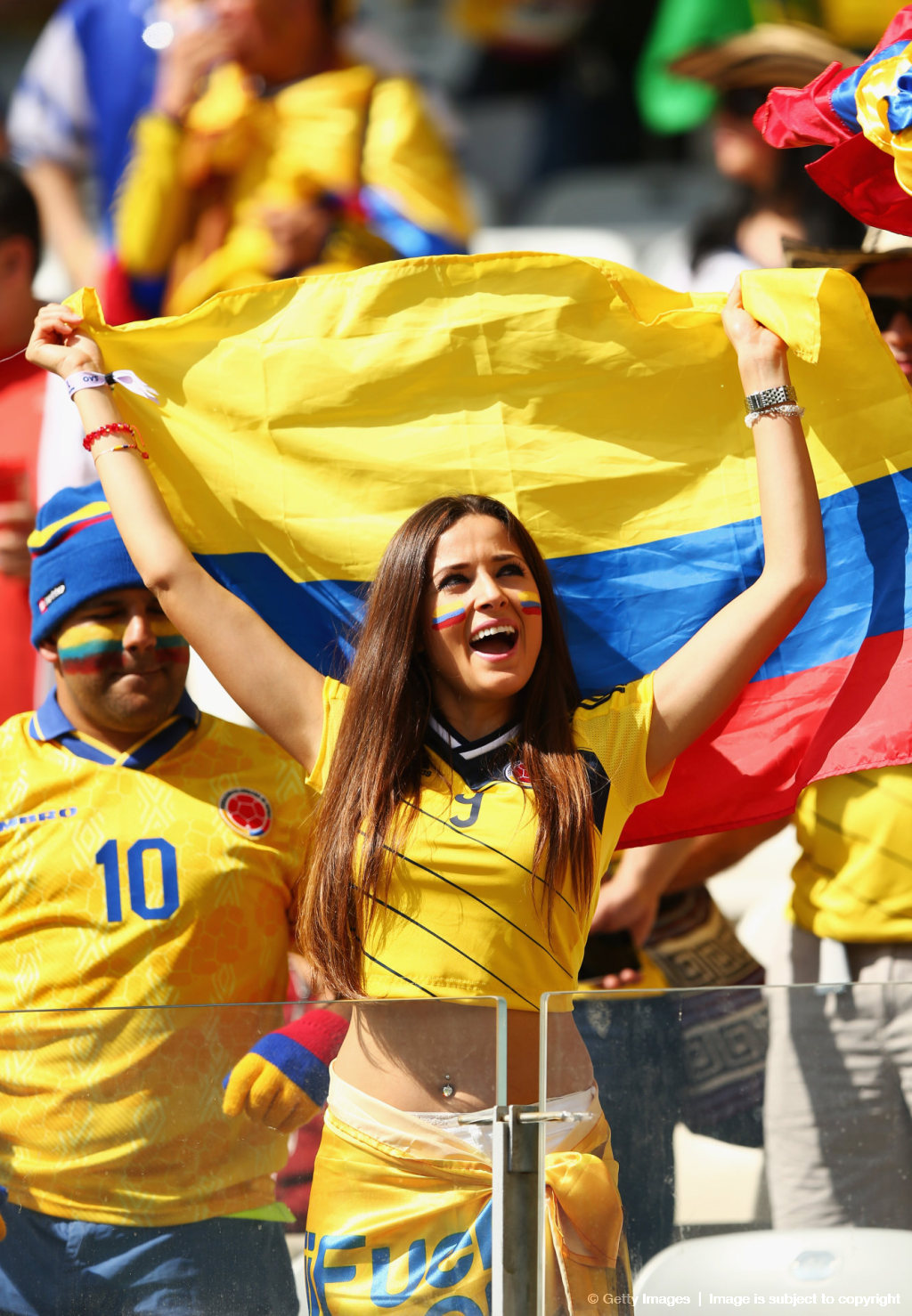 66 Beautiful Football Fans Spotted At The World Cup - World Cup Hot Colombi...