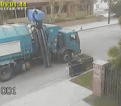 Angry Garbage Truck