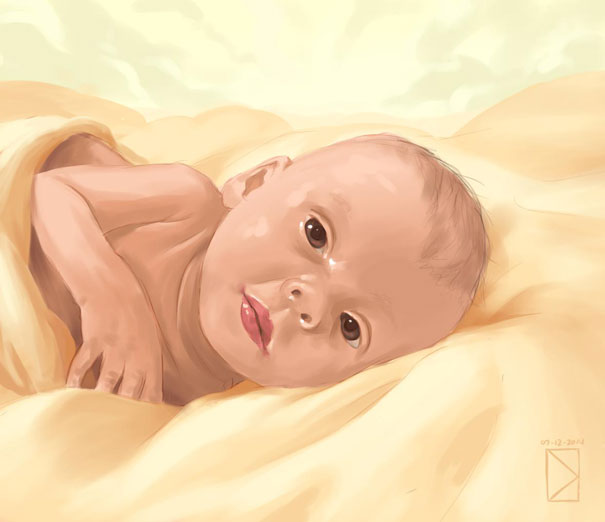 Baby Sophia Steffel Photoshop (10)