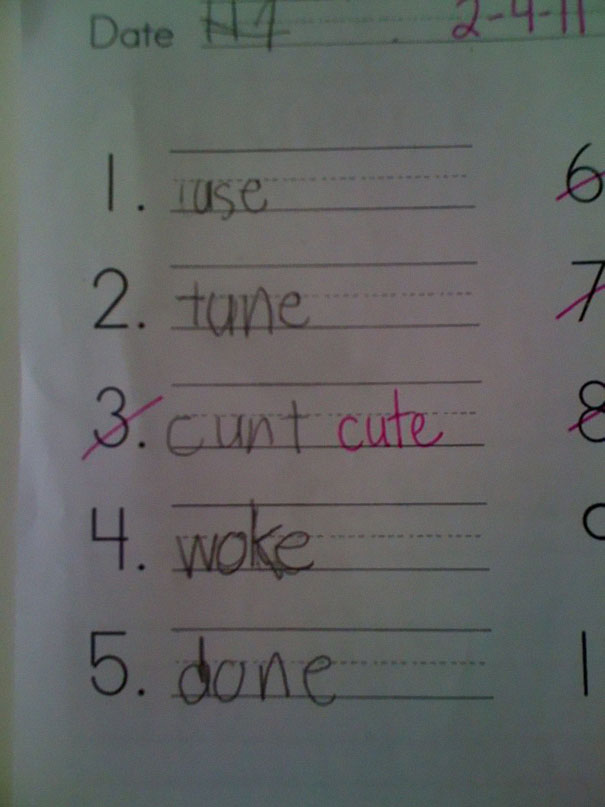 Funny Children Spelling Mistake (20)