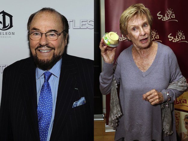 James Lipton and Cloris Leachman