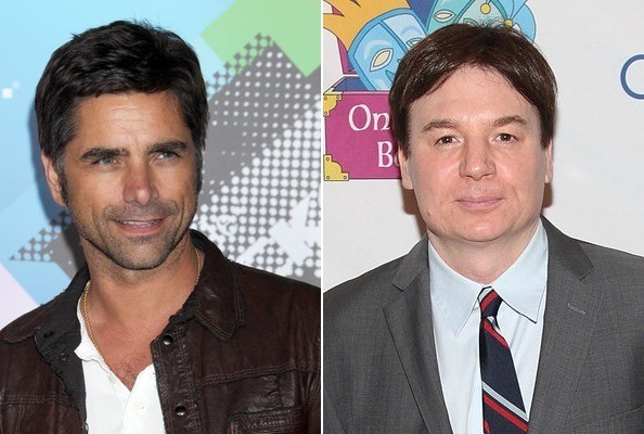 John Stamos and Mike Myers