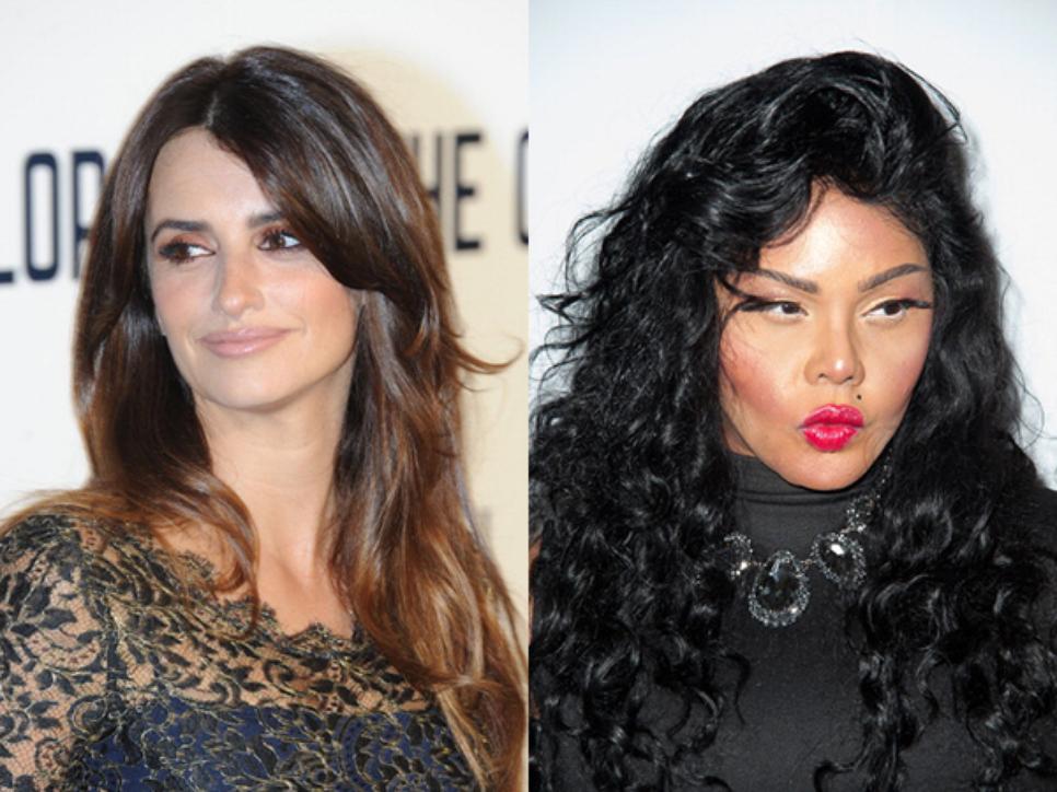 Penelope Cruz and Lil Kim