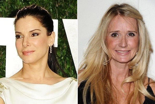 Sandra Bullock and Kim Richards