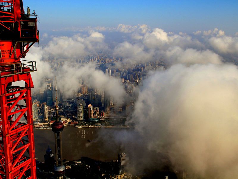 Shanghai Tower View (1)