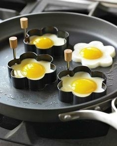 Use Cookie Cutters for Creative Eggs