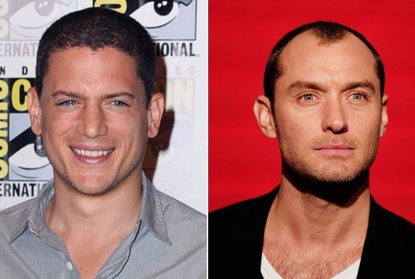 Wentworth Miller and Jude Law