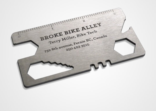 Bike Repair Shop Business Card