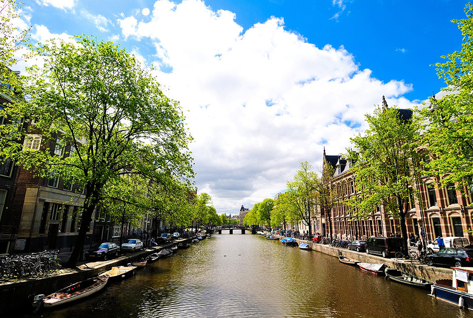 Canals Of Amsterdam, The Netherlands
