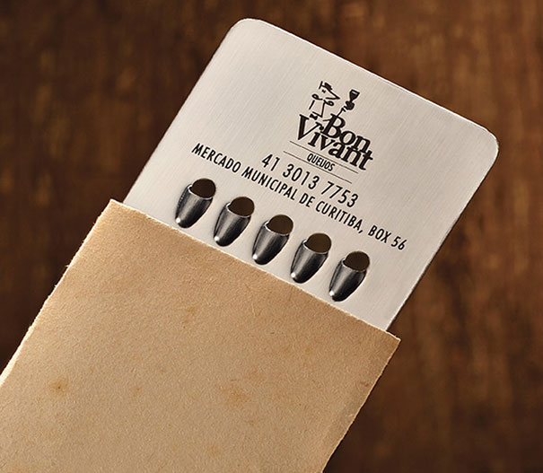 Cheese Grater Business Card