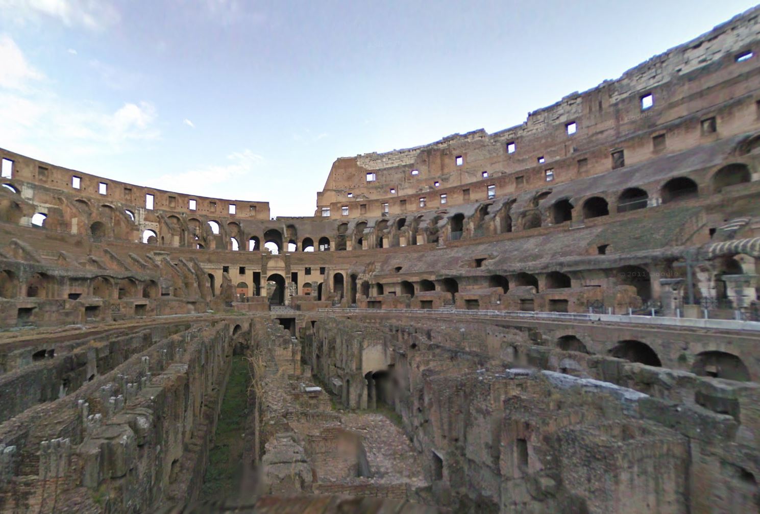 Colosseum Google Street View