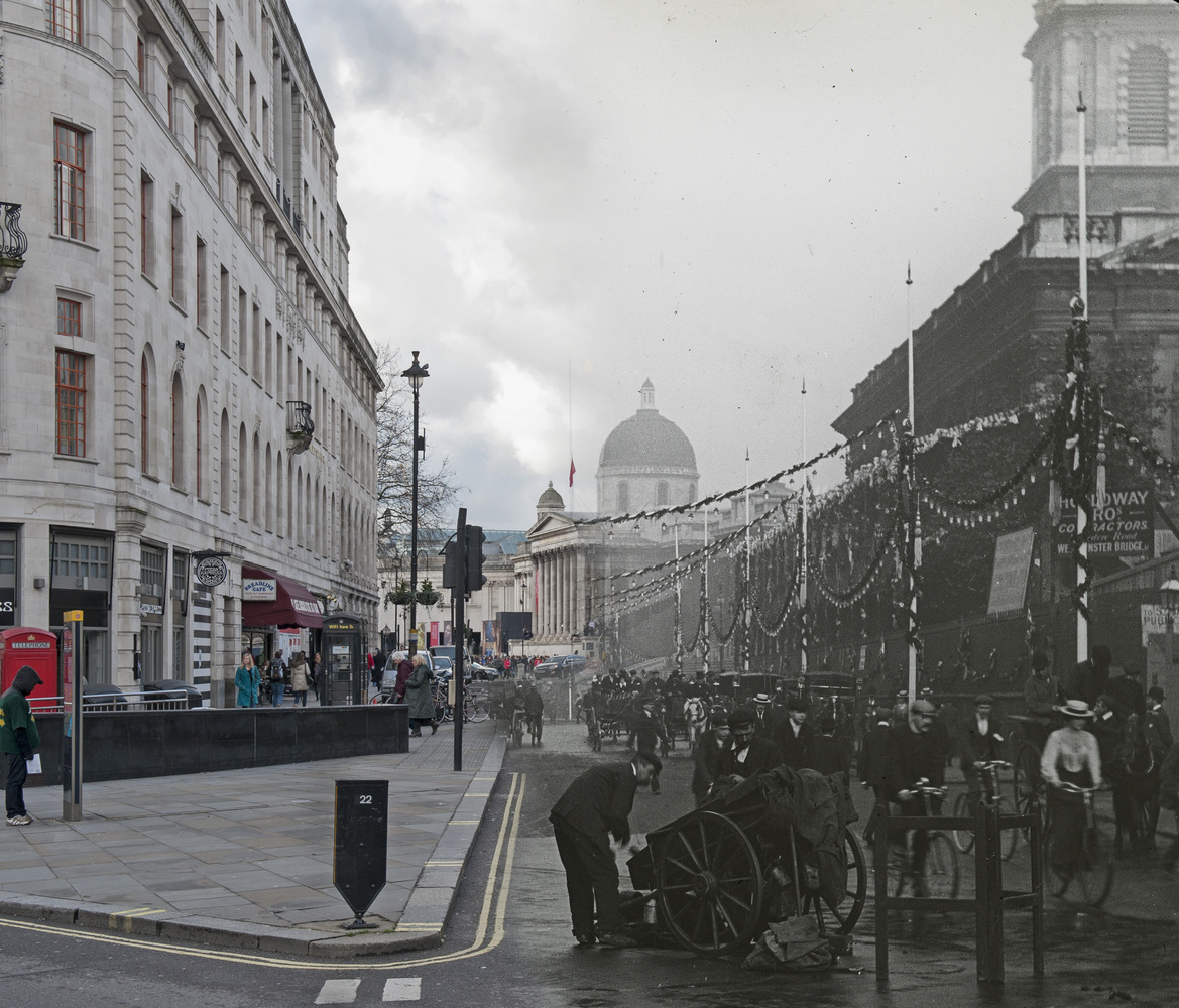 Duncannon Street in the City of London