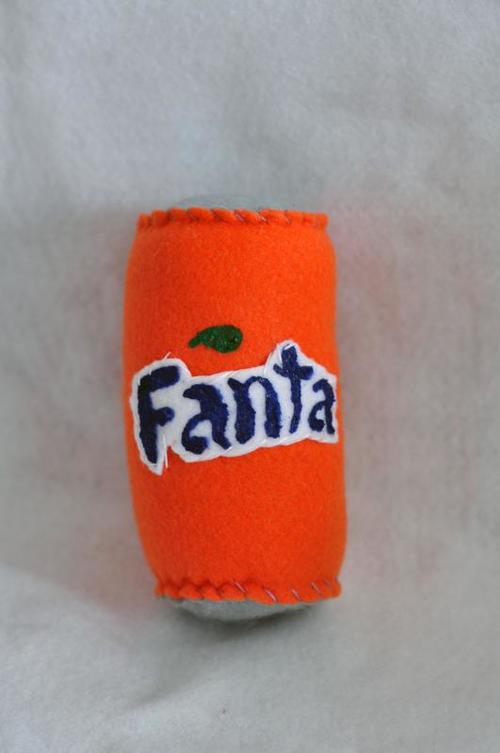 Fanta Soft Drink Made Of Felt