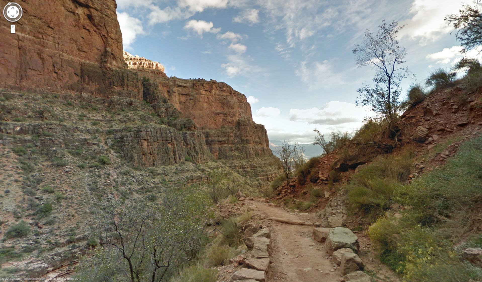 Grand Canyon Google Street View