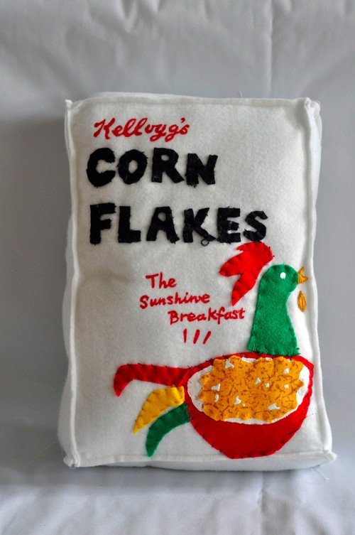 Kellogg's Cornflakes Made Of Felt